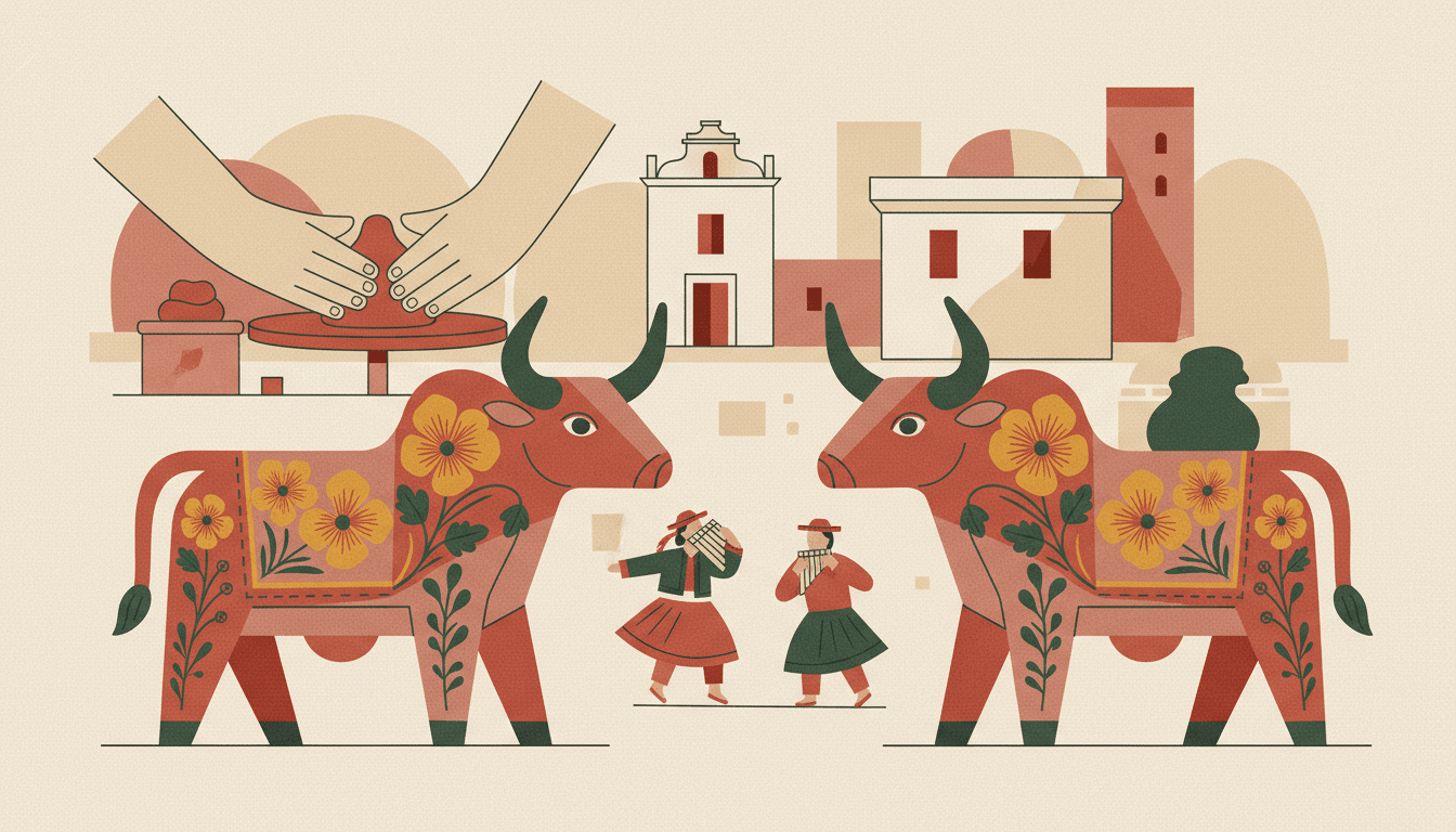 El Torito de Pucará llega a Arequipa: arte ancestral en las manos de Diego Ayamamani