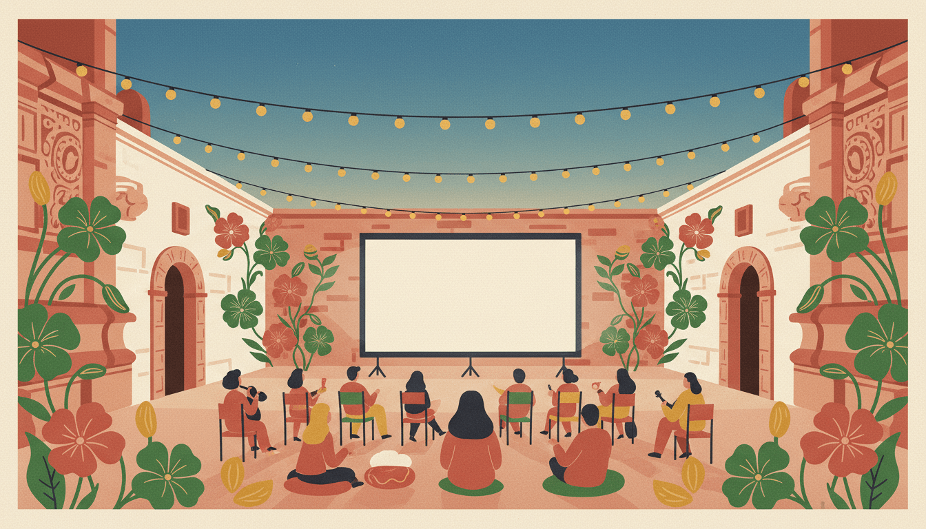 Proyección de películas en la Casona: el cine como ventana al mundo