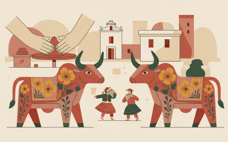 El Torito de Pucará llega a Arequipa: arte ancestral en las manos de Diego Ayamamani